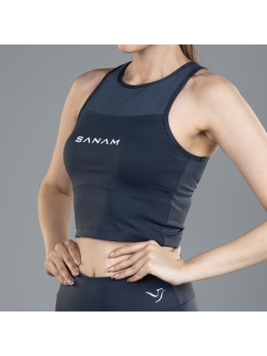 SANAM CROP VEST