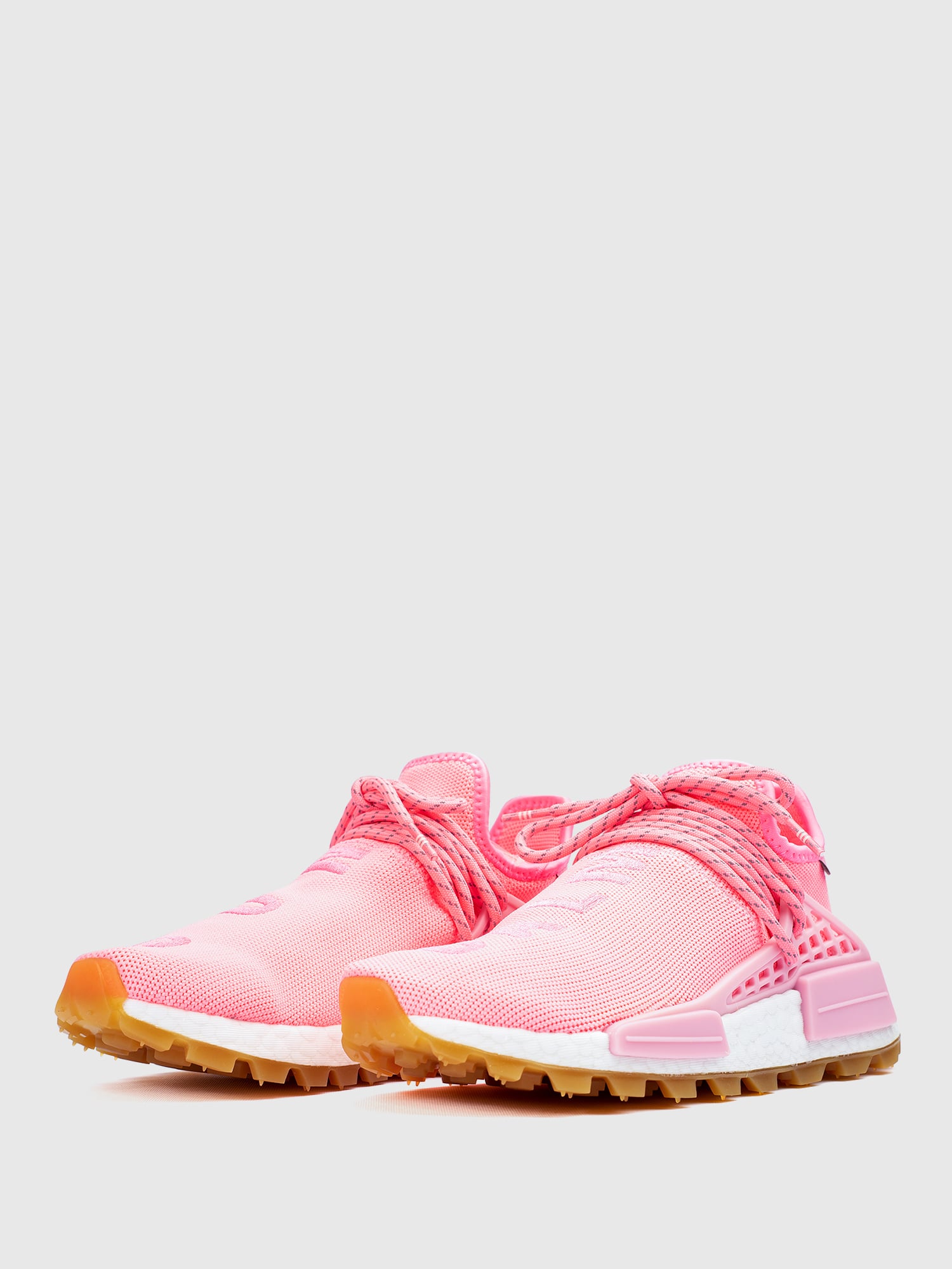 Adidas NMD Hu Trail Pharrell Now Is Her Time Light Pink Adidas NMD Hu Trail Pharrell Now Is Her Time Light Pink